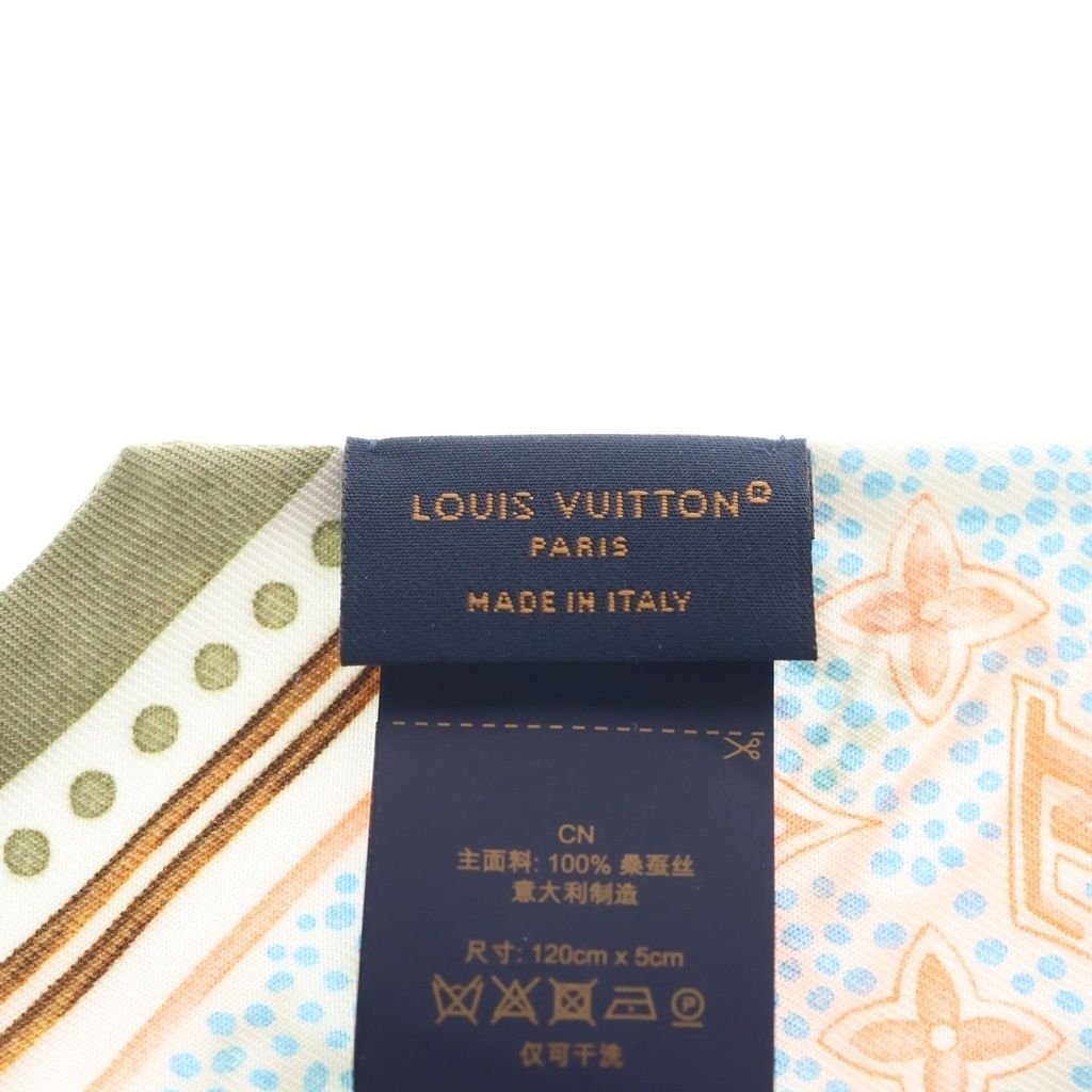 Louis Vuitton Bandeau BB Summer Garden Twilly Scarf Silk Multicolor — view 6