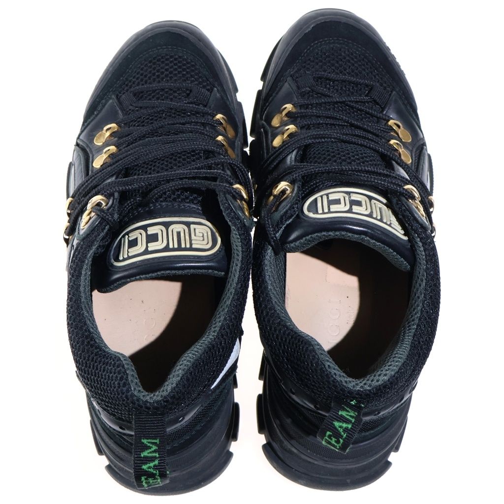 Gucci Flashtrek Volume Sneakers Low Cut Shoes Black — view 4
