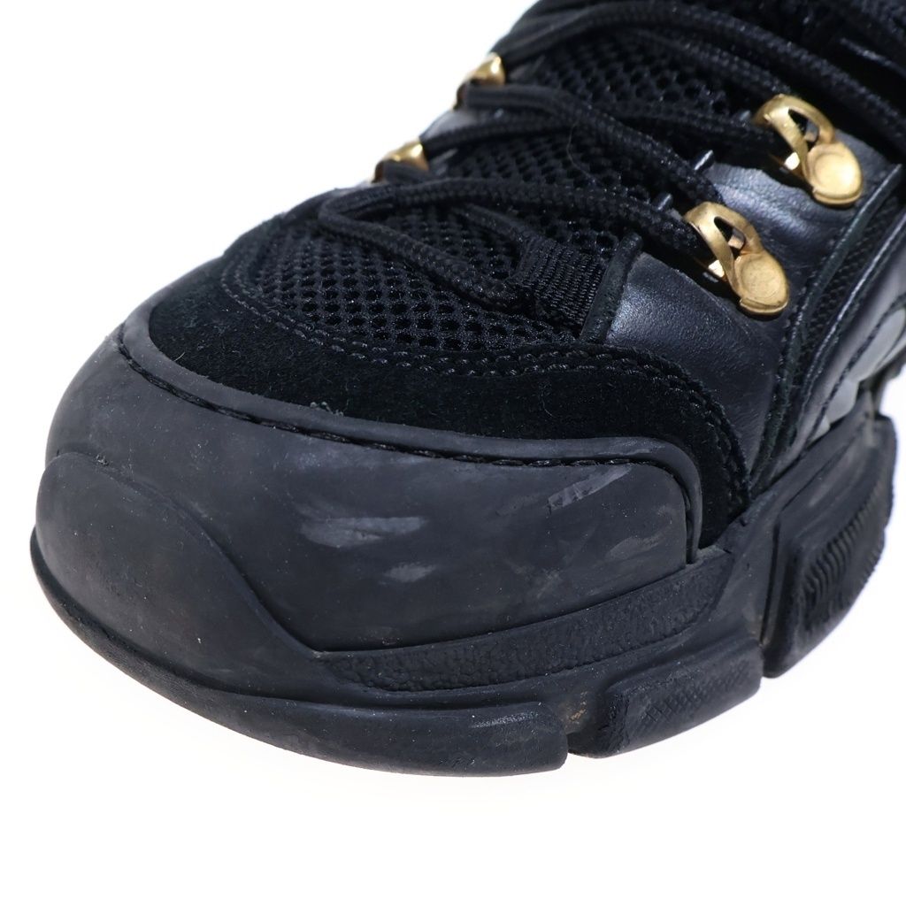 Gucci Flashtrek Volume Sneakers Low Cut Shoes Black — view 6