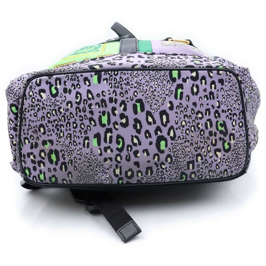 Versace Baroque Pattern Backpack Multicolor — view 4