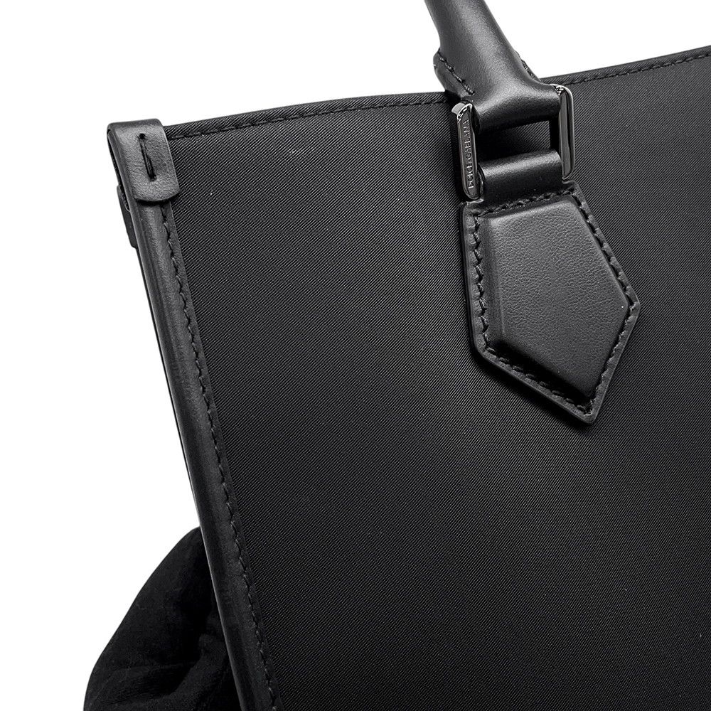 Dolce & Gabbana Tote Bag Logo Nylon & 2-Way Shoulder Black — view 8