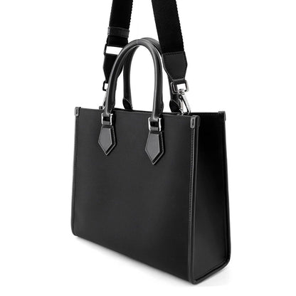 Dolce & Gabbana Tote Bag Logo Nylon & 2-Way Shoulder Black — view 2