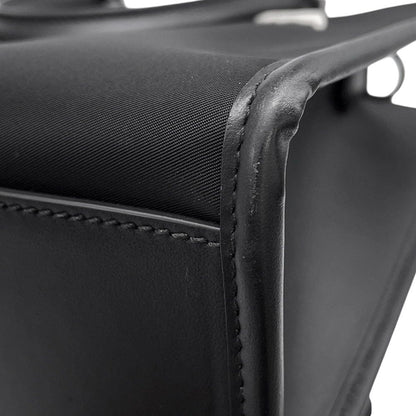 Dolce & Gabbana Tote Bag Logo Nylon & 2-Way Shoulder Black — view 7