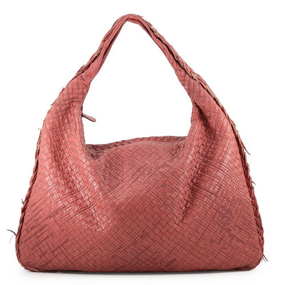 Bottega Veneta Shoulder Bag Intrecciato Hobo Leather