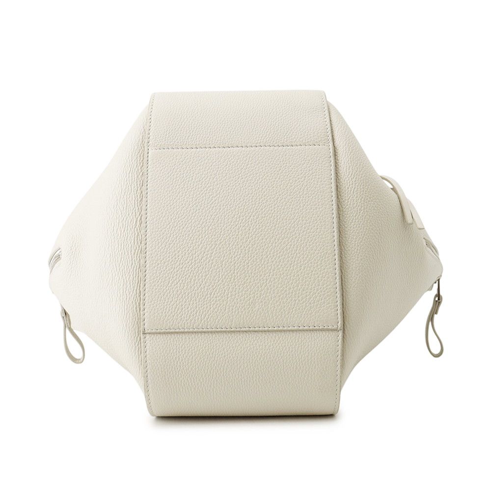 Loewe Hammock Small Leather 2-Way Shoulder Bag White — view 3