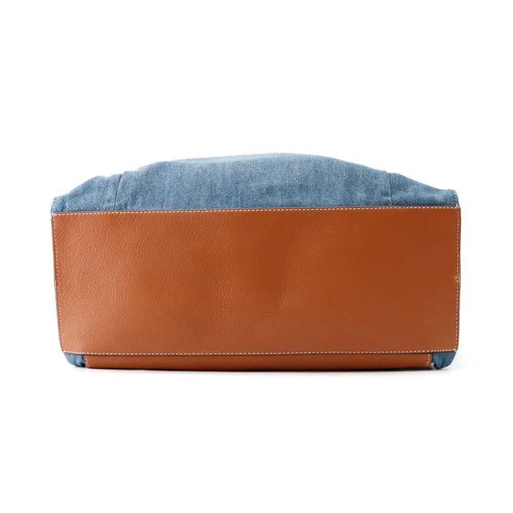Loewe Backpack T Small Denim Leather — view 3