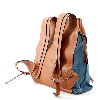 Loewe Backpack T Small Denim Leather — view 2