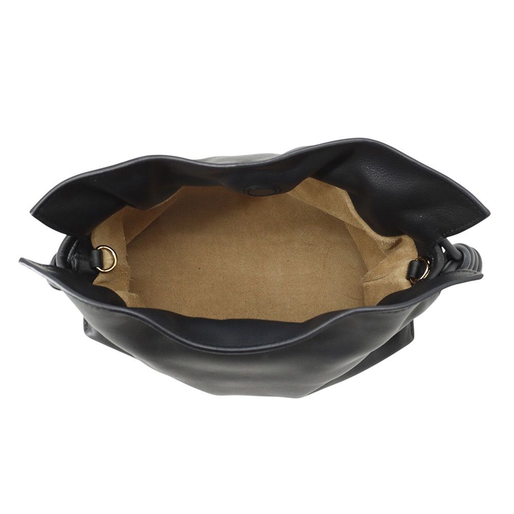 Loewe Shoulder Bag Flamenco Clutch Mini Napa Calfskin 2-Way Black — view 6