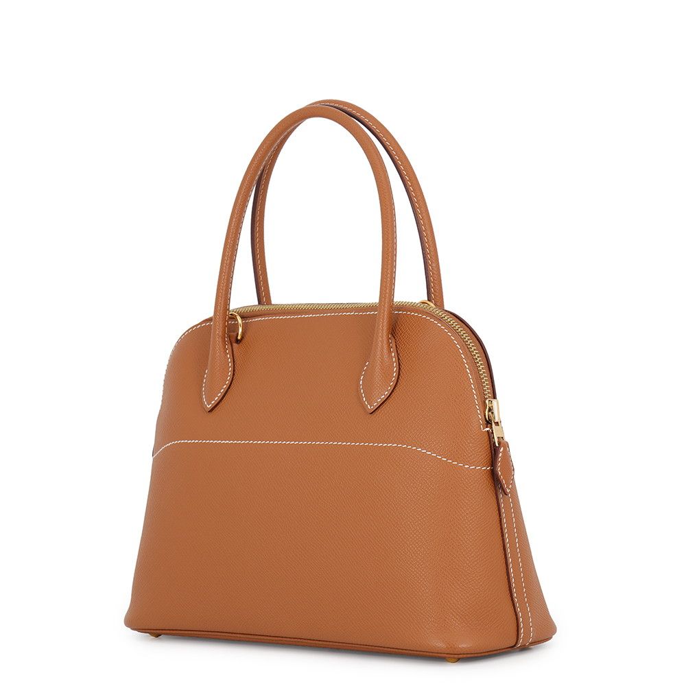 Hermes Bolide 27 Gold Epsom 2-Way Shoulder Bag — view 2