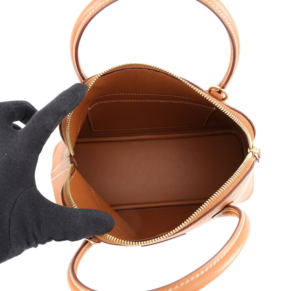 Hermes Bolide 27 Gold Epsom 2-Way Shoulder Bag — view 6