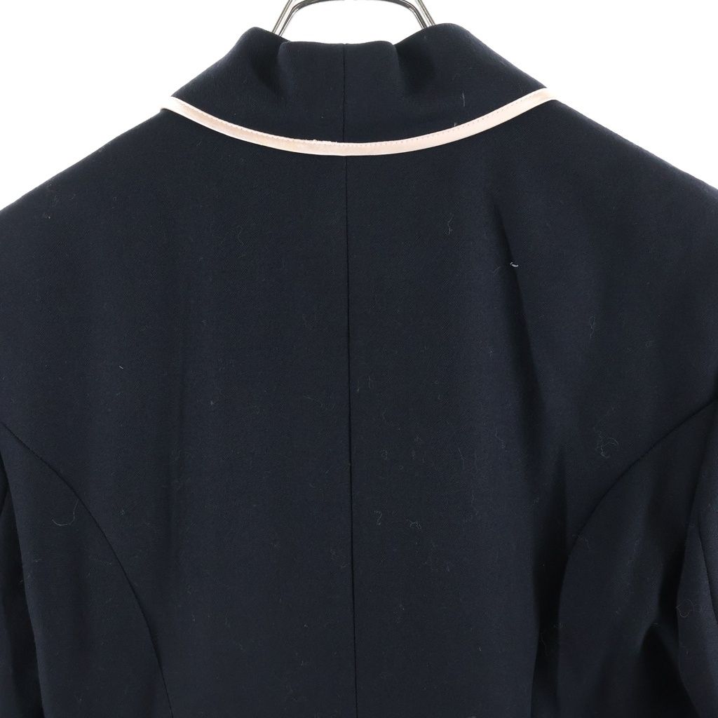 Fendi Piping Detail Jacket Light Black Pink — view 4