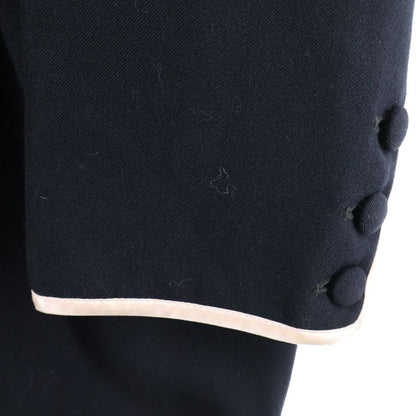Fendi Piping Detail Jacket Light Black Pink — view 6