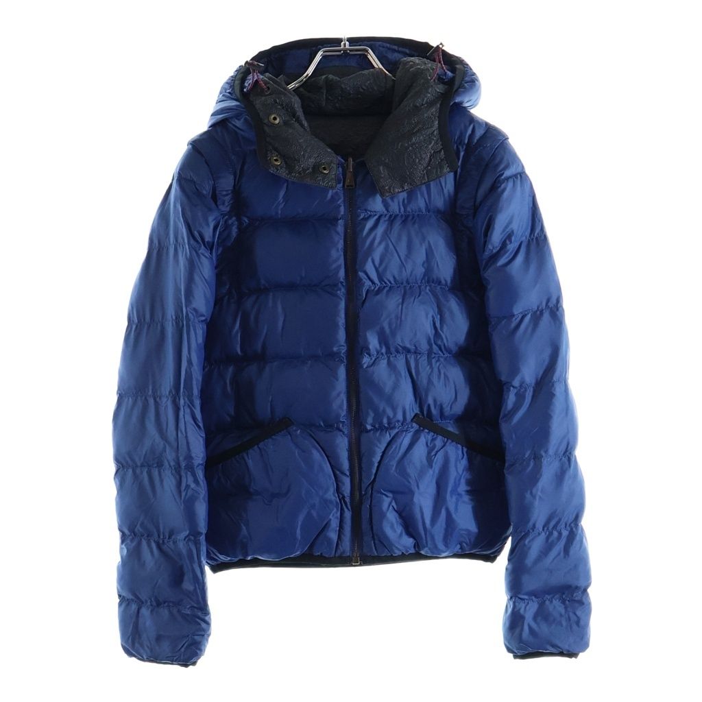 Louis Vuitton Reversible Down Vest Gray Blue Nylon — view 3