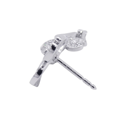 Tiffany & Co Earrings Paper Flower Diamond Platinum — view 8
