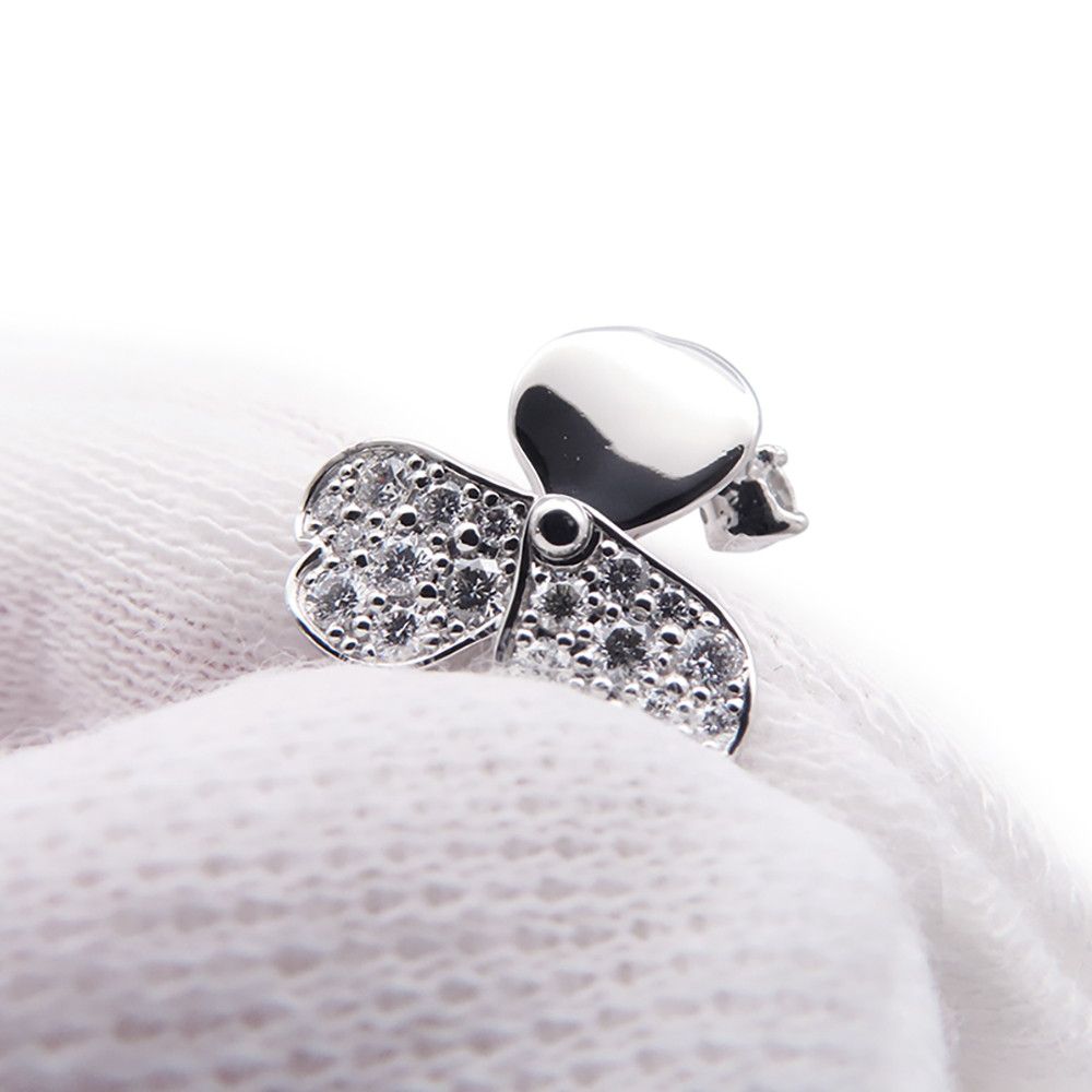 Tiffany & Co Earrings Paper Flower Diamond Platinum — view 6