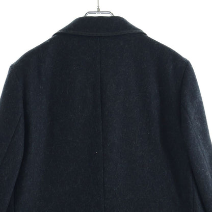Fendi Wool Chesterfield Long Coat Black 44 — view 4
