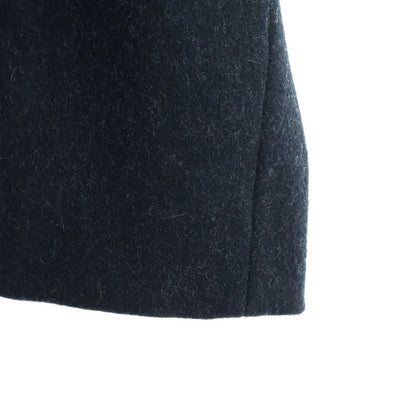 Fendi Wool Chesterfield Long Coat Black 44 — view 5