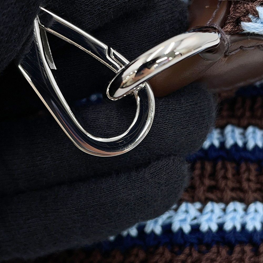 Miu Miu Handbag Spirit Clochette Knit Pouch Cotton Sweater — view 7