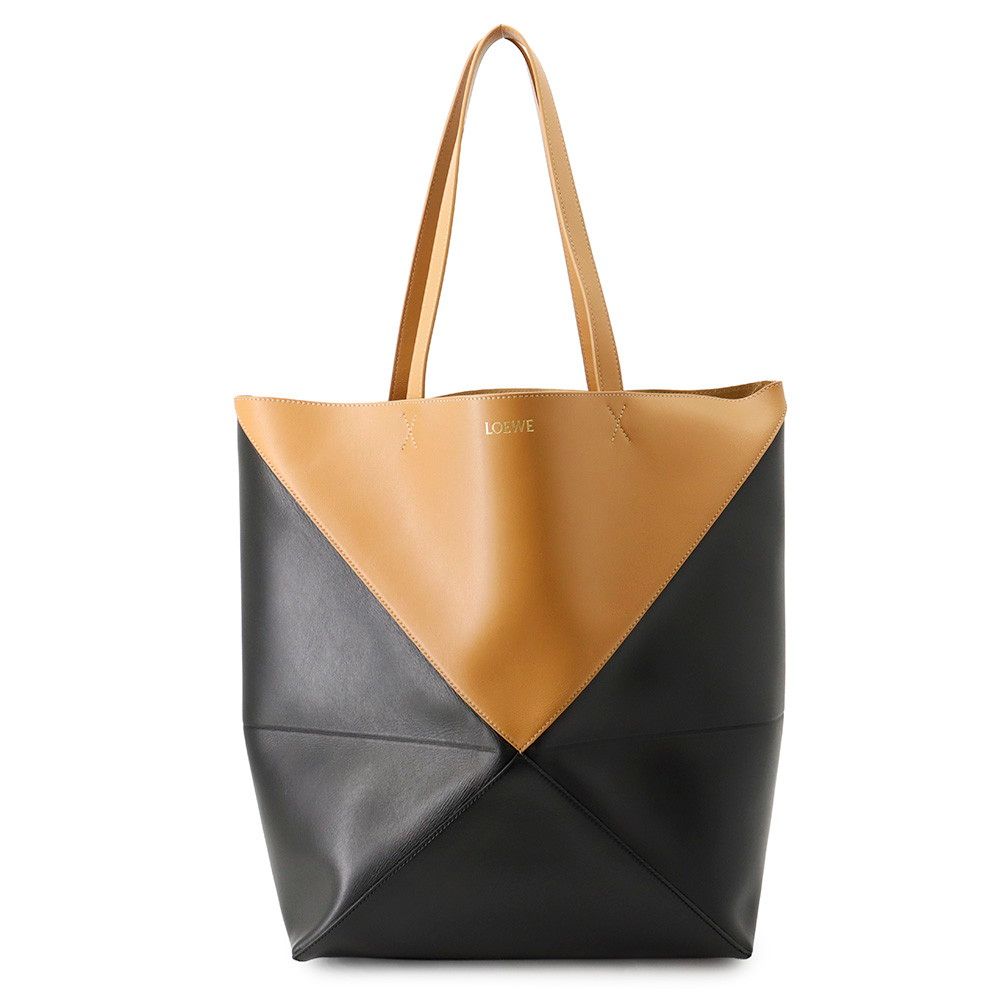 Loewe Tote Bag Puzzle Fold Bicolor XL Extra Large Calfskin