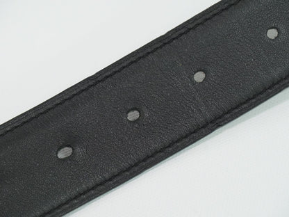 Hermes Constance H Belt 80 Leather Black Greige Gold — view 4