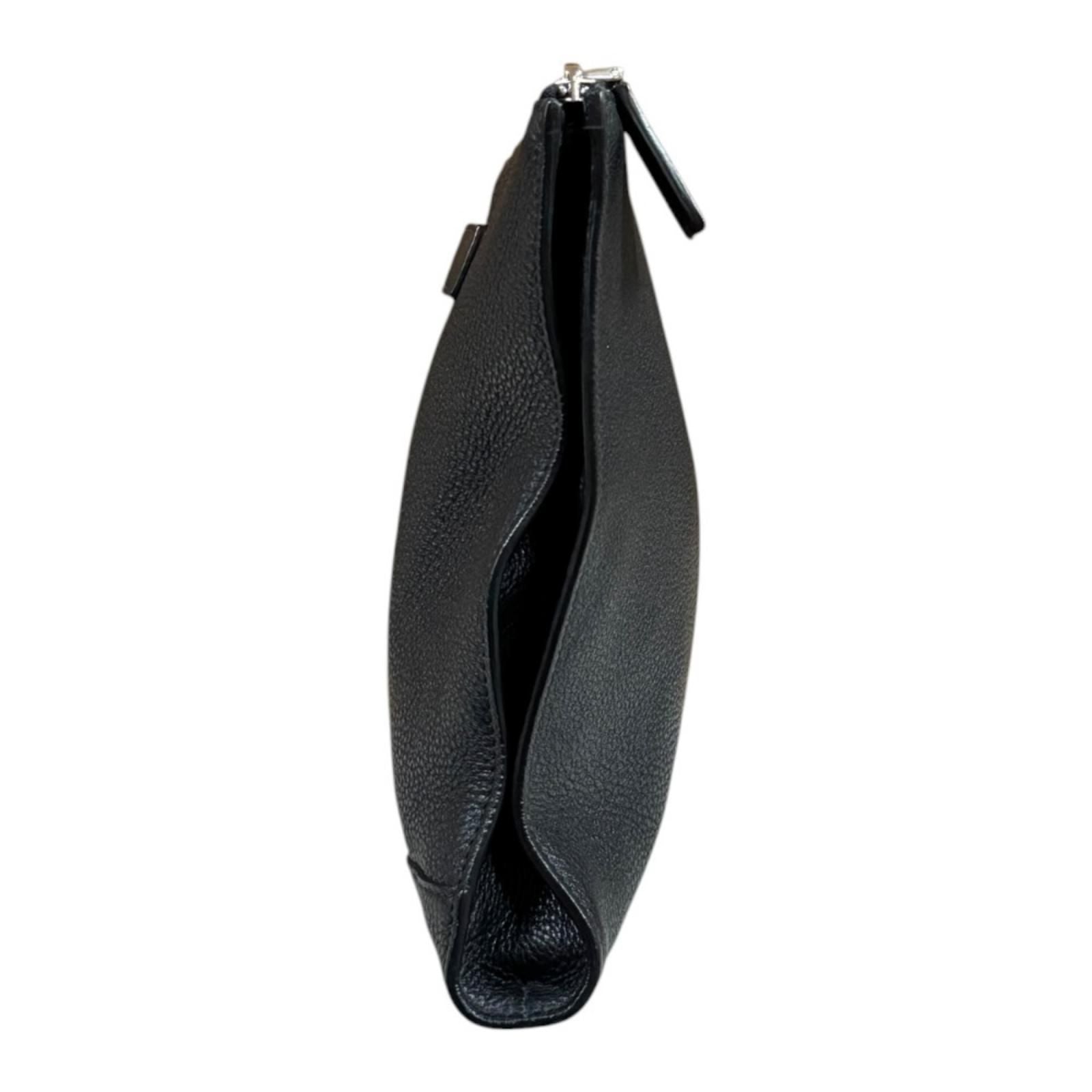 Prada Clutch Leather Black — view 4