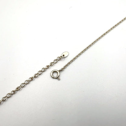 Tiffany & Co Open Heart Key Necklace Silver — view 7
