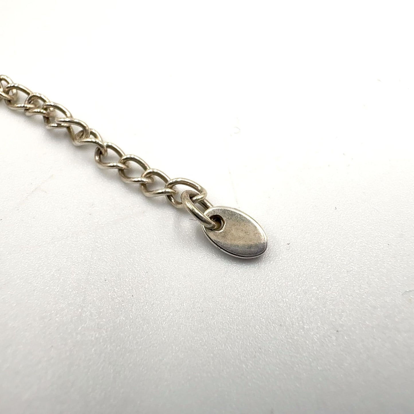 Tiffany & Co Open Heart Key Necklace Silver — view 5