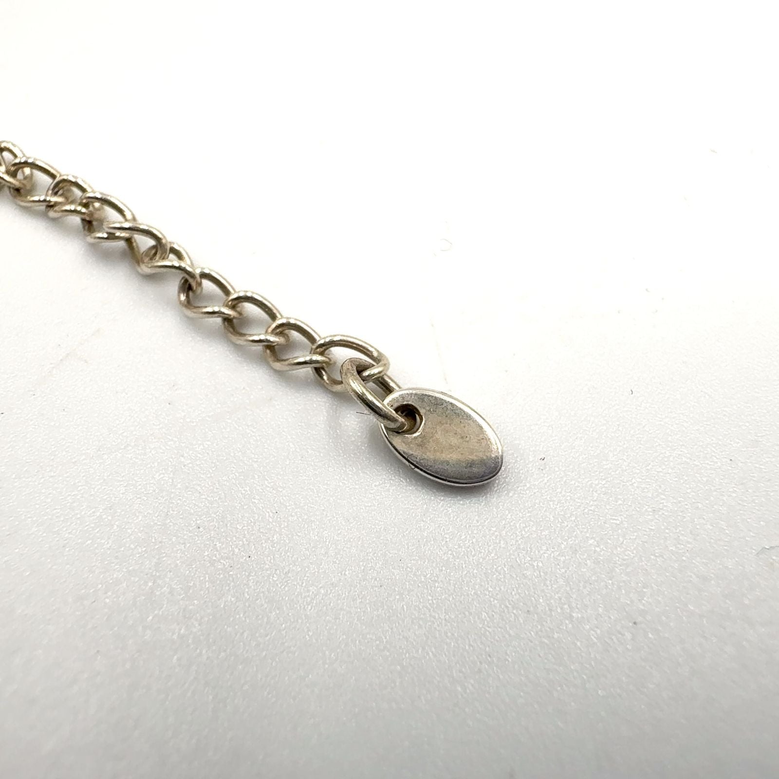 Tiffany & Co Open Heart Key Necklace Silver — view 5