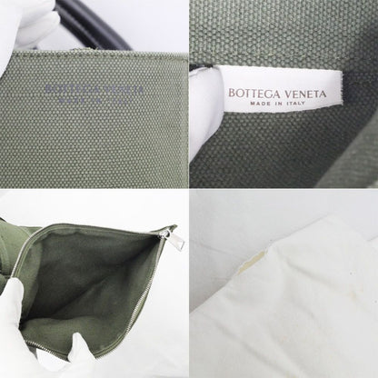 Bottega Veneta Luco Large Khaki Tote Bag Maxi Intrecciato — view 6