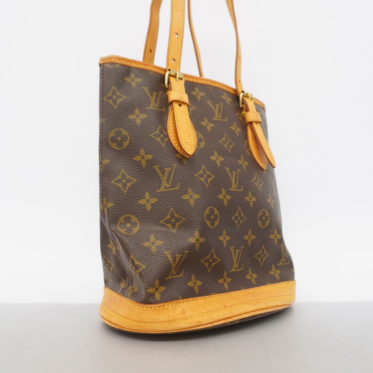 Louis Vuitton Tote Bag Monogram Bucket PM Brown — view 2