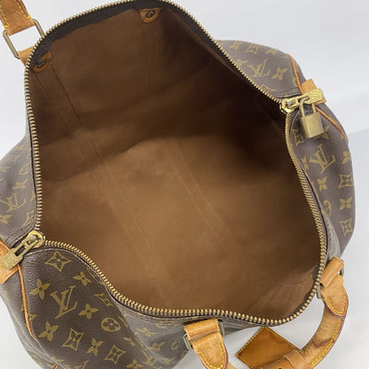 Louis Vuitton Boston Bag Monogram Keepall 45 Brown — view 4