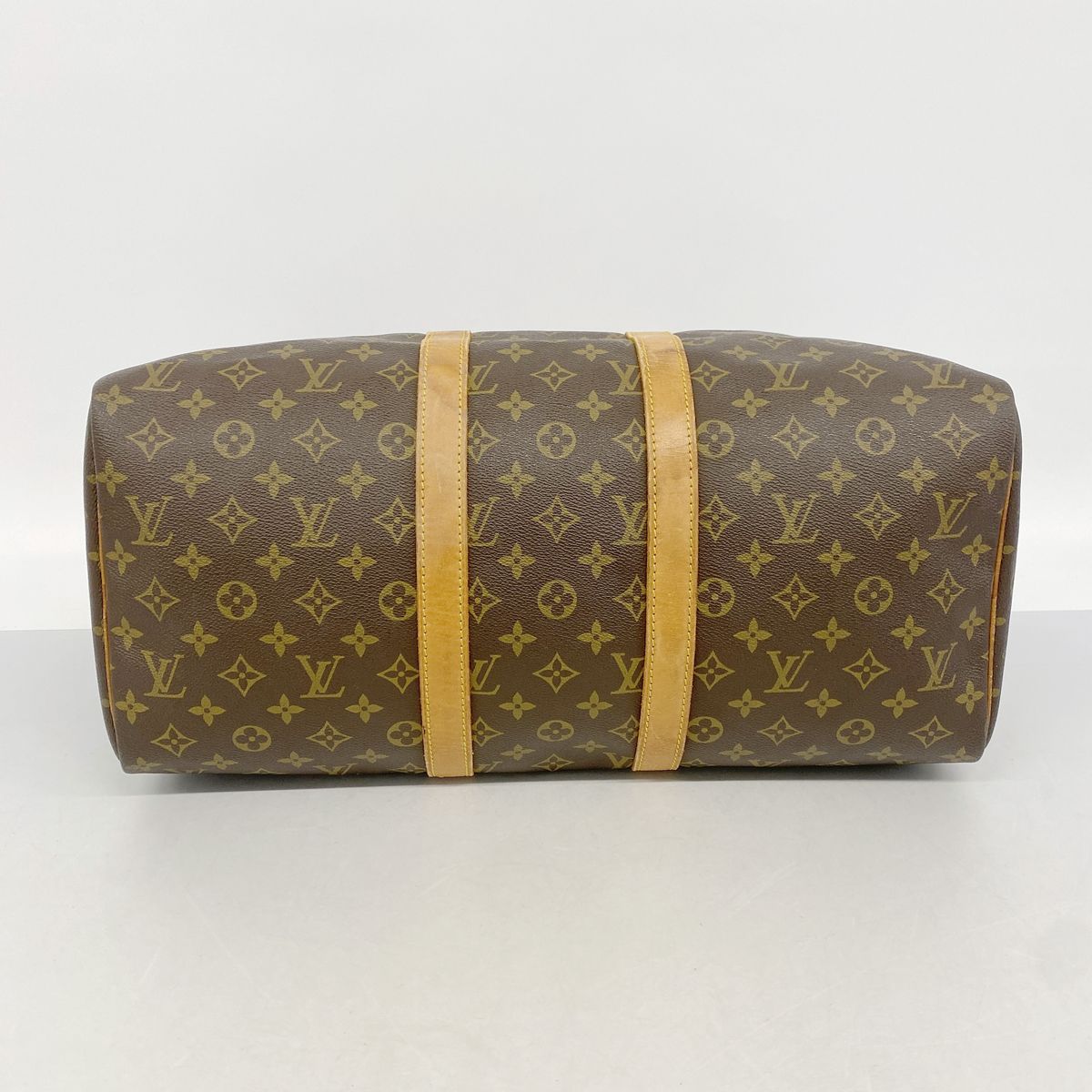 Louis Vuitton Boston Bag Monogram Keepall 45 Brown — view 3
