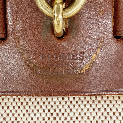 Hermes Handbag Herbag PM Toile H Brown Gold 2-Way Bag — view 5