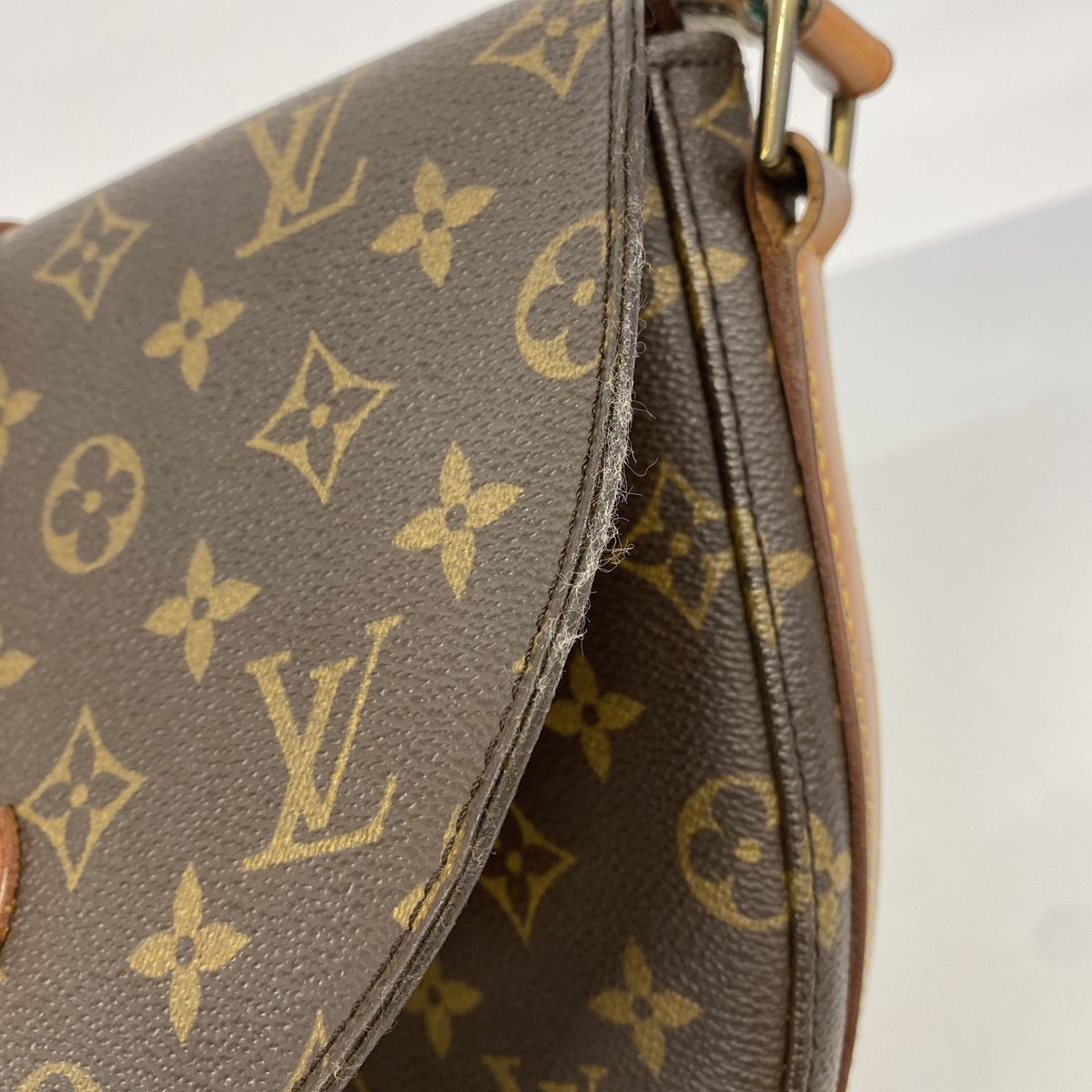Louis Vuitton Shoulder Bag Monogram Chantilly GM Brown — view 7