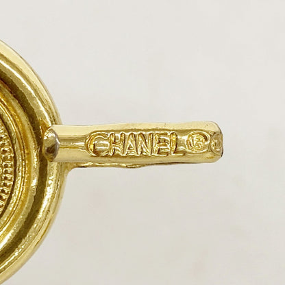 Chanel Belt Leather Gold Black — view 2