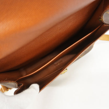Louis Vuitton Shoulder Bag Monogram Cartouchiere GM Brown — view 4