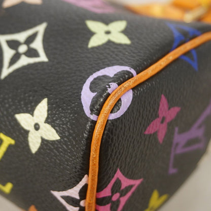 Louis Vuitton Handbag Monogram Multicolor Mini Speedy Noir — view 6