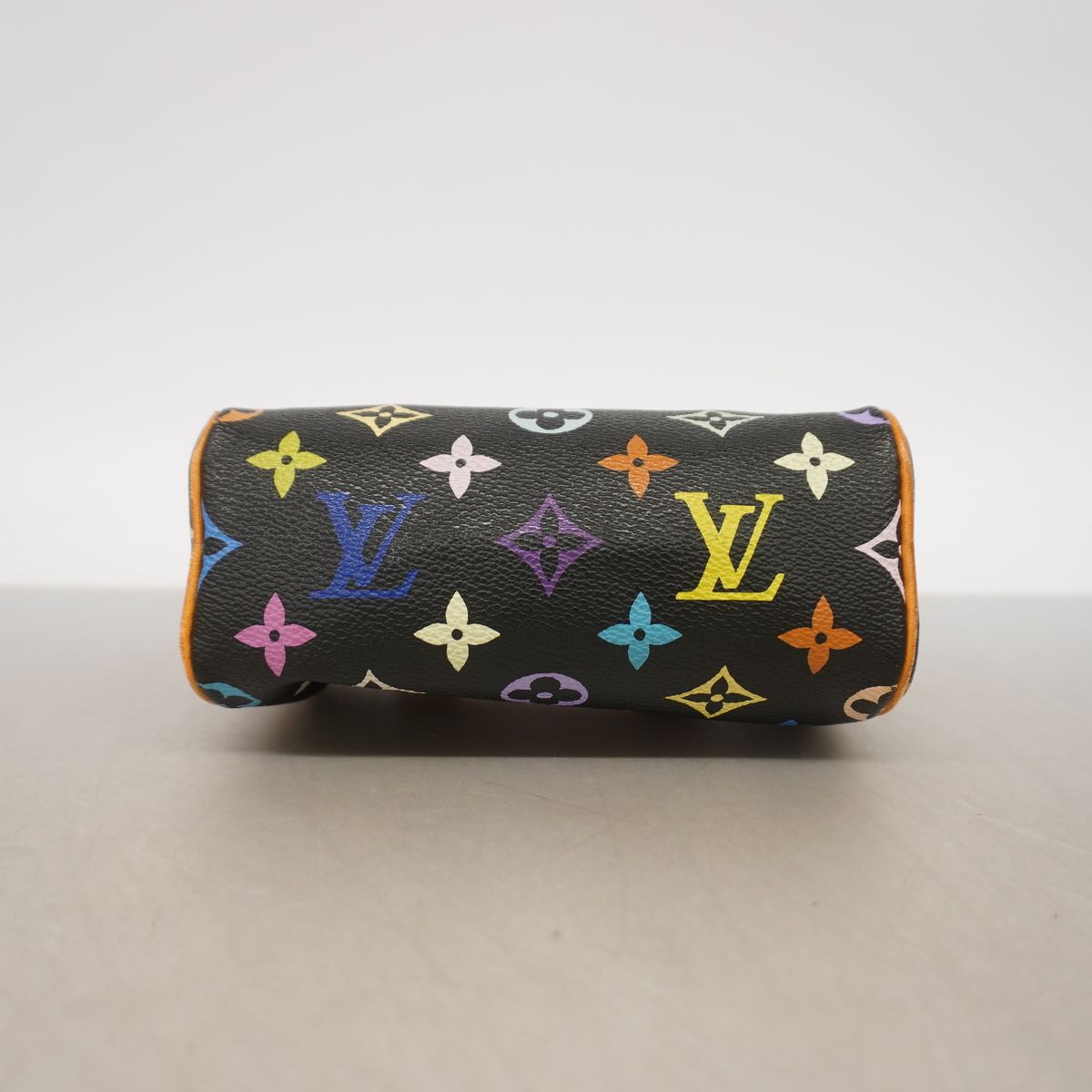 Louis Vuitton Handbag Monogram Multicolor Mini Speedy Noir — view 3
