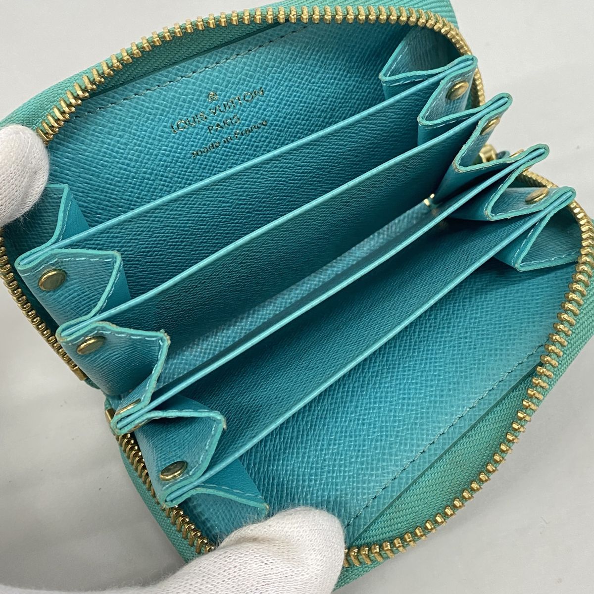 Louis Vuitton Card Case Monogram Multi Cult Turcoise — view 3