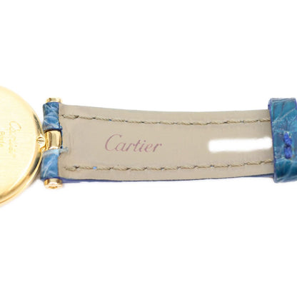 Cartier Must Vendome SM Vermeil Cloisonne Dial Watch — view 7