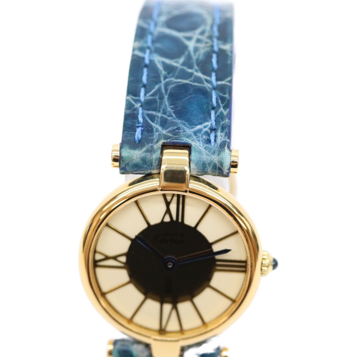Cartier Must Vendome SM Vermeil Cloisonne Dial Watch — view 6