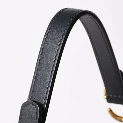 Dior Saddle Mini Bag M ZQ Oblique Navy — view 8