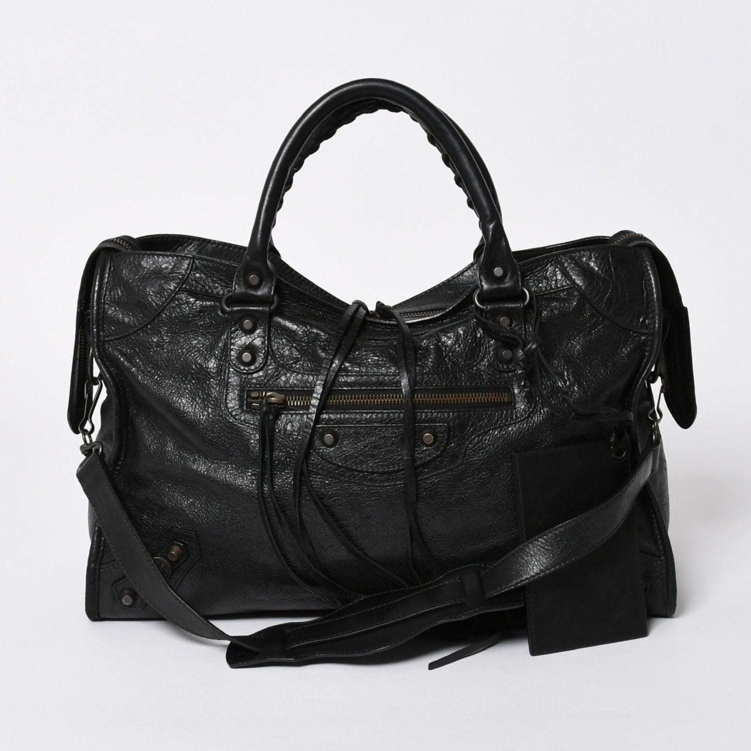 Balenciaga the City 2-Way Black Shoulder Bag
