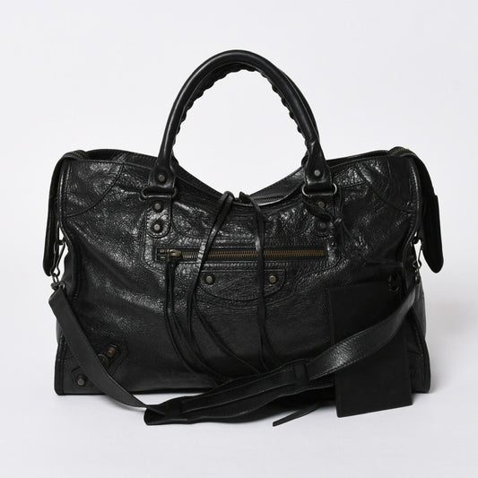 Balenciaga the City 2-Way Black Shoulder Bag