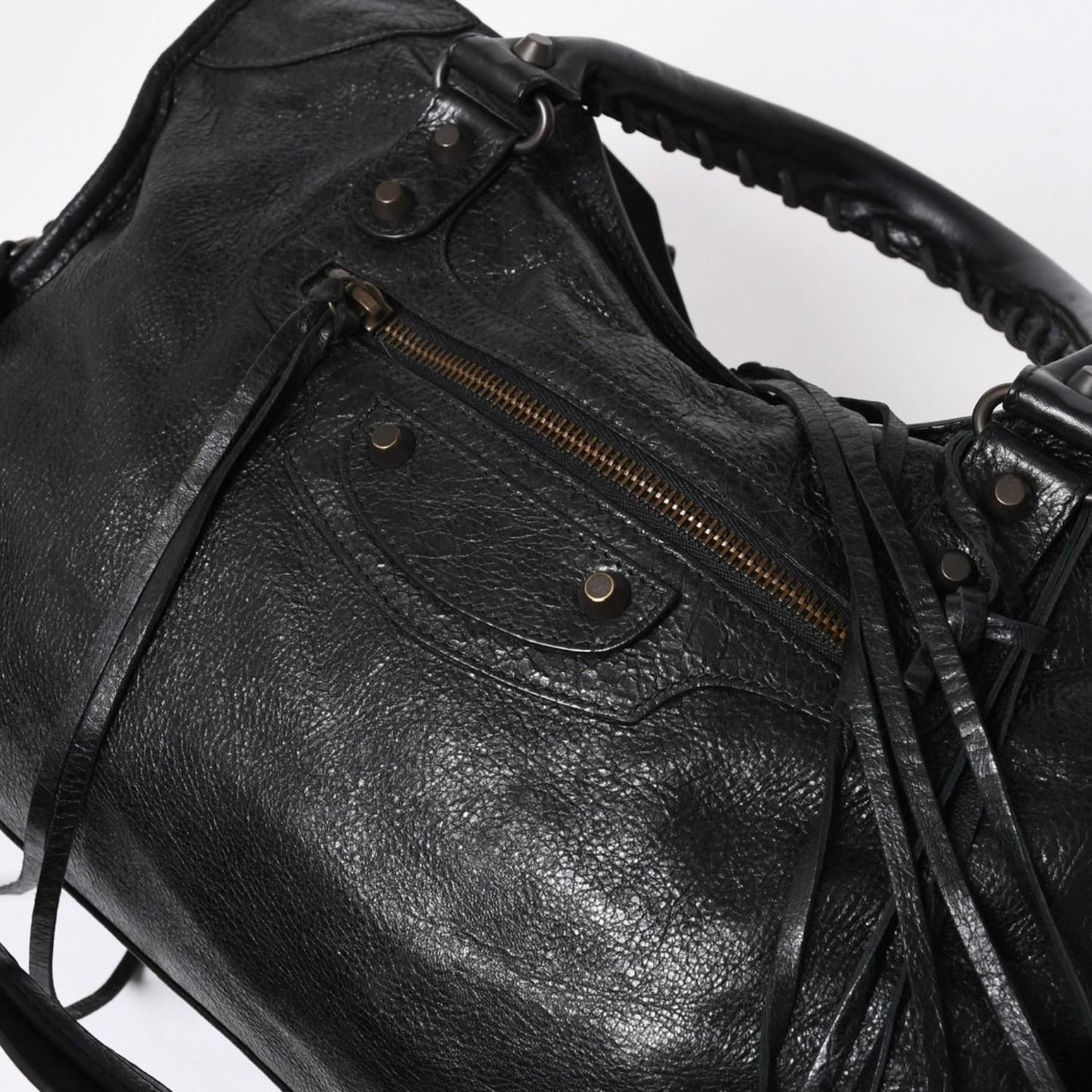 Balenciaga the City 2-Way Black Shoulder Bag — view 8