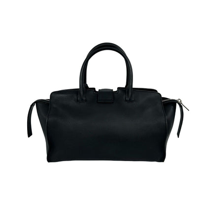 Saint Laurent with Lock Paris Baby Downtown Cabas Leather 2-Way Shoulder Bag — view 3