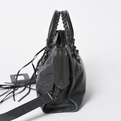 Balenciaga Classic City S Shoulder Bag Gray — view 4