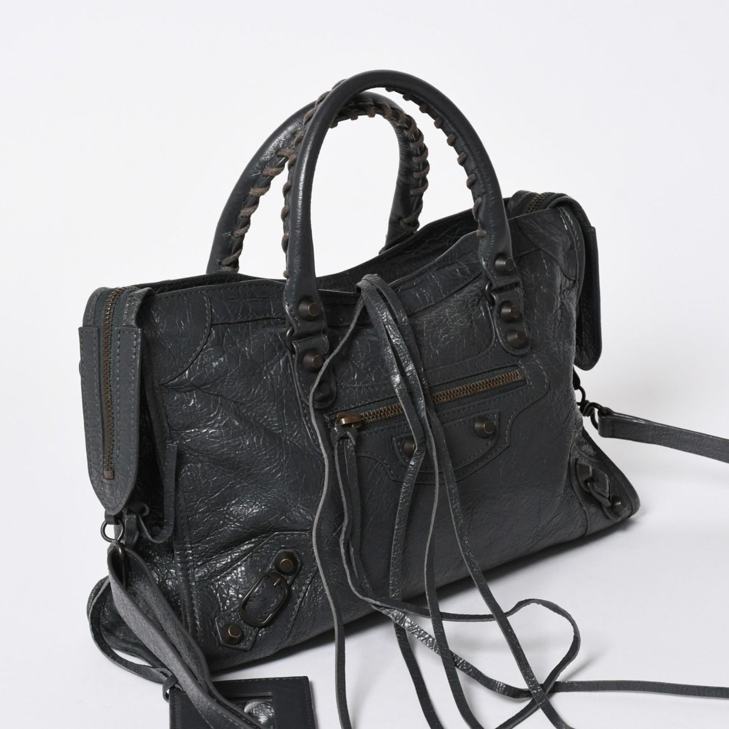 Balenciaga Classic City S Shoulder Bag Gray — view 3