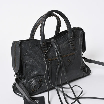 Balenciaga Classic City S Shoulder Bag Gray — view 3