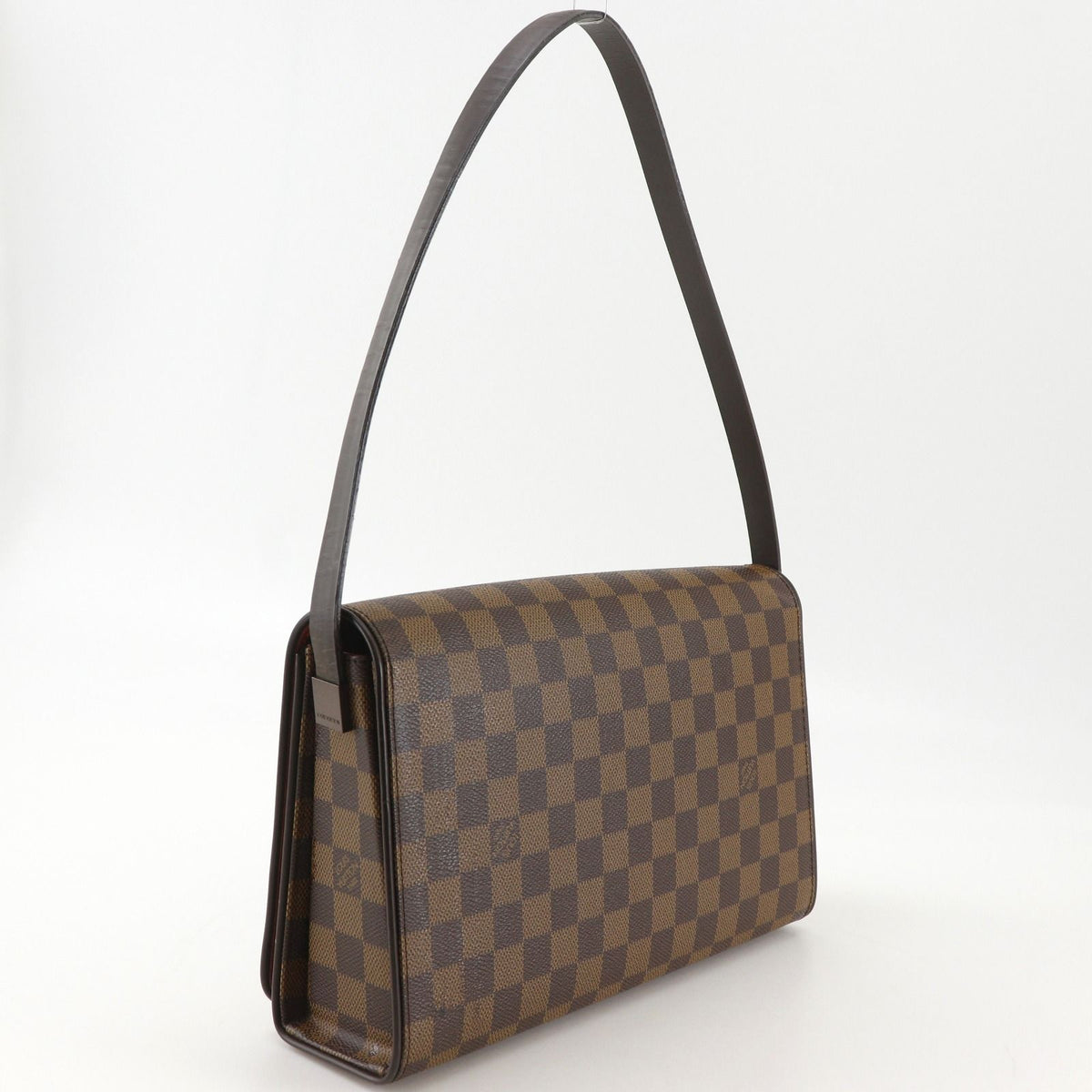 Louis Vuitton Tribeca Long Damier Canvas Brown Shoulder Bag — view 3